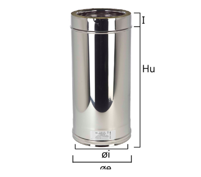 I2T5 tubo a sezione circolare con H nominale 500 mm