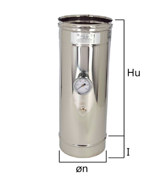 MIC elemento per inserimento sonda test fumi e temperatura