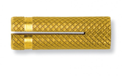Tassello in ottone