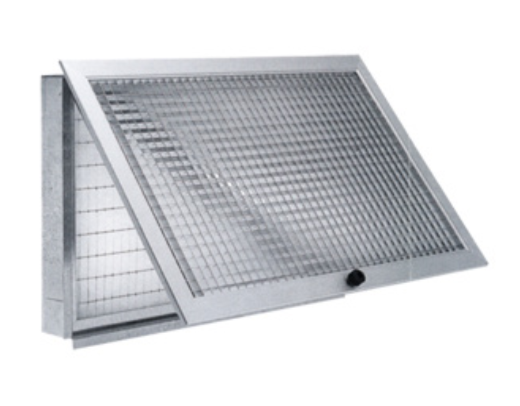 GMA-3 Griglie a maglia quadra 13x13 mm portafiltro con controtelaio incernierato