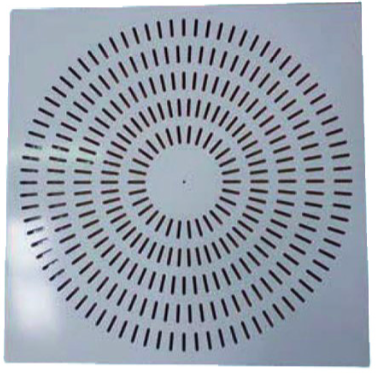 DAM71 diffusore su pannello quadro