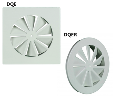 DQE/DQER Diffusore a geometria fissa