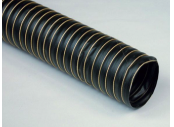 P8 Tubo flessibile realizzato con uno strato di tessuto in fibra di vetro spalmato di neoprene